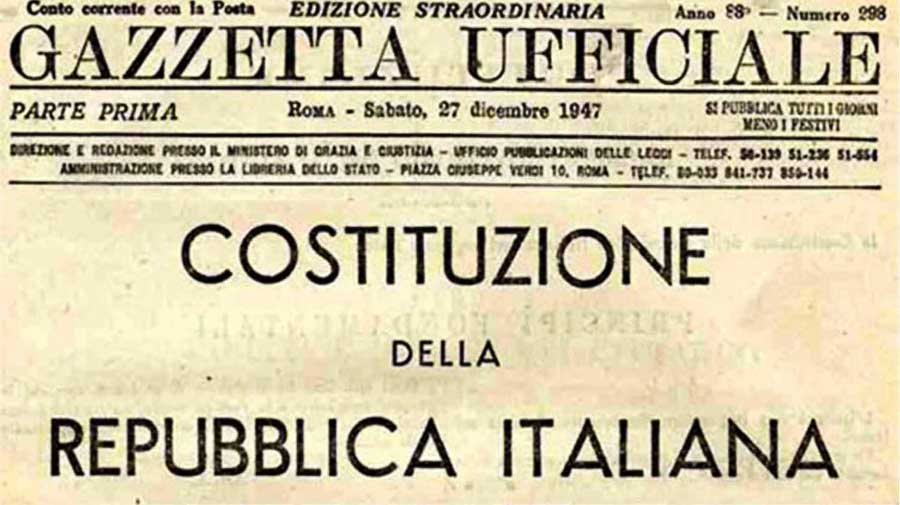 La Costituzione Italiana Myedu
