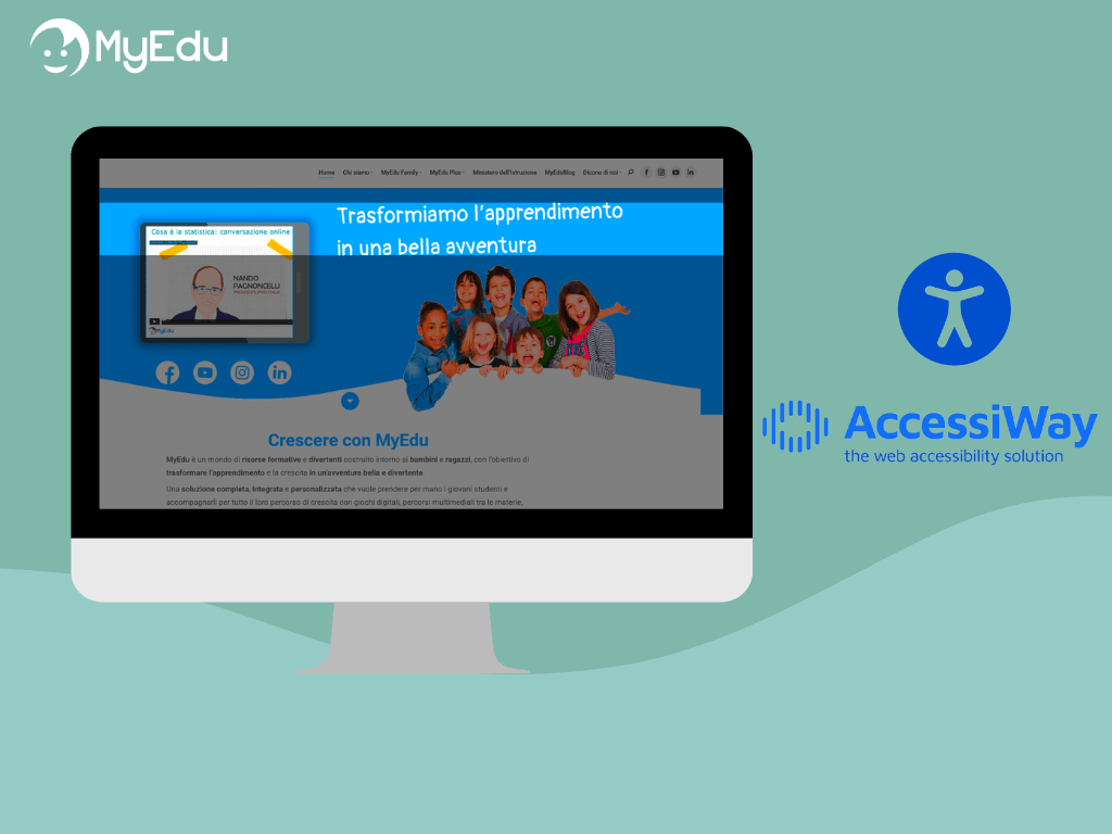 MyEdu rinnova il sito per una navigazione digitale accessibile e inclusiva