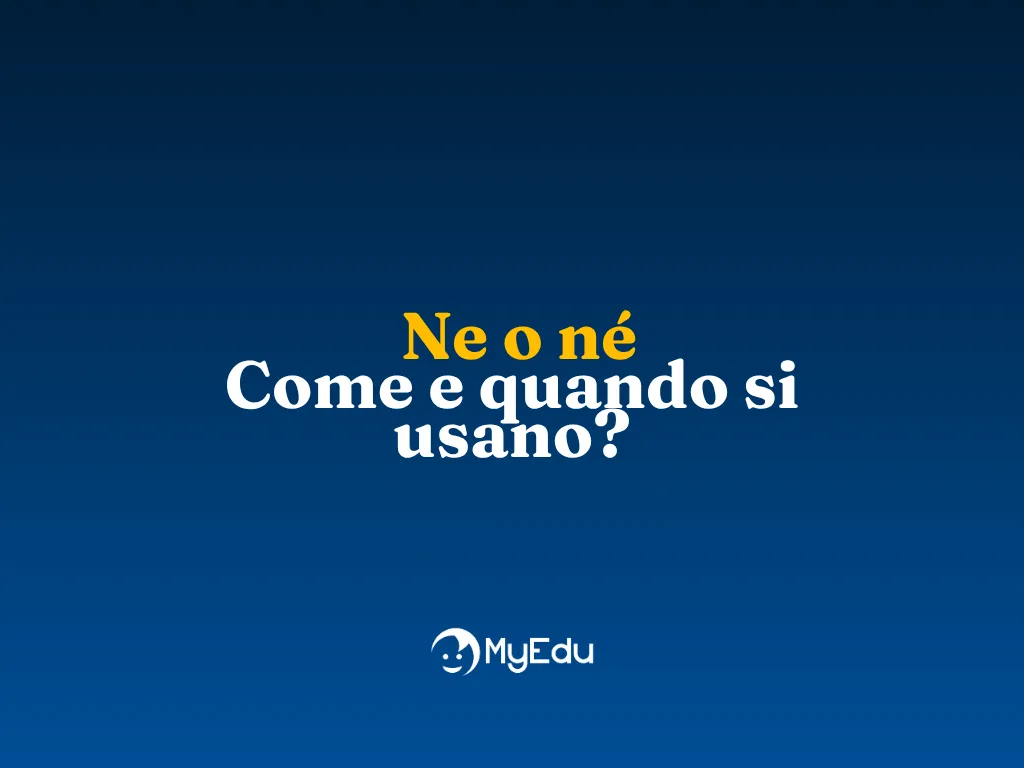  Ne o né: come e quando si usano?